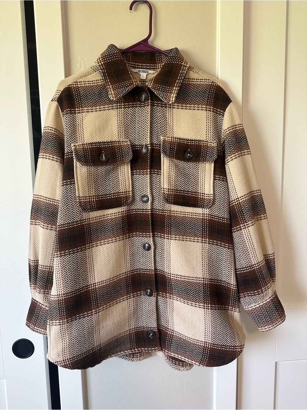 BB Dakota Lucky Lumber Plaid Jacket